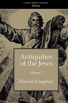 portada antiquities of the jews volume 1 (en Inglés)