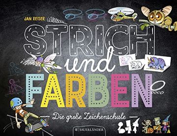 portada Strich und Farben - die Große Zeichenschule (en Alemán)