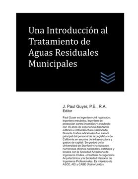 portada Una Introducción al Tratamiento de Aguas Residuales Municipales