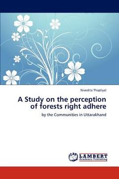 portada a study on the perception of forests right adhere