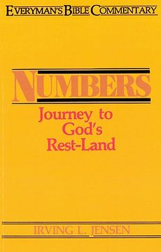 portada numbers- everyman's bible commentary: journey to god's rest-land (en Inglés)