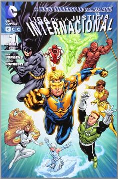portada Liga de la justicia Internacional núm. 01 (Liga de la justicia Internacional (Nuevo Universo DC)) (in Spanish)