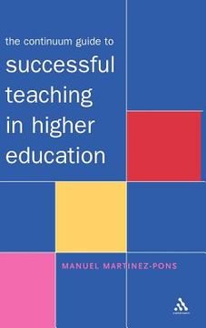 portada continuum guide to successful teaching in higher education (en Inglés)