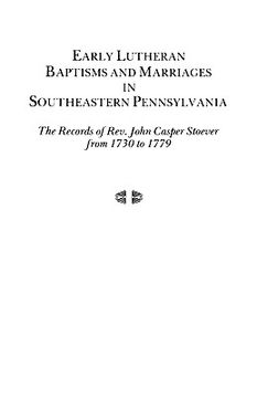 portada early lutheran baptisms and marriages in southeastern pennsylvania