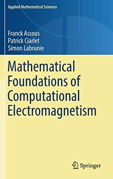 portada Mathematical Foundations of Computational Electromagnetism (Applied Mathematical Sciences) (en Inglés)