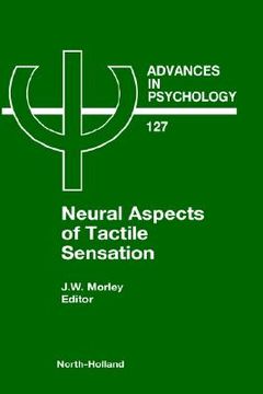 portada neural aspects of tactile sensation (en Inglés)