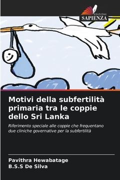 portada Motivi della subfertilità primaria tra le coppie dello Sri Lanka (in Italian)