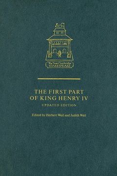 portada The First Part of King Henry iv 2nd Edition Hardback (The new Cambridge Shakespeare) (in English)