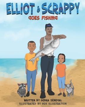 portada Elliot & Scrappy Goes Fishing (en Inglés)