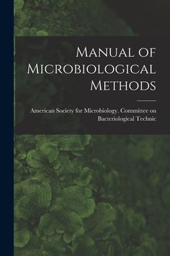 portada Manual of Microbiological Methods (en Inglés)