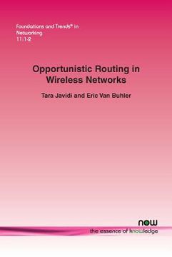 portada Opportunistic Routing in Wireless Networks (en Inglés)