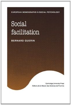 portada Social Facilitation Hardback (European Monographs in Social Psychology) (en Inglés)