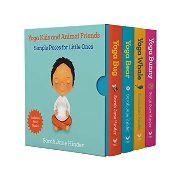 portada Yoga Kids and Animal Friends Boxed Set: Simple Poses for Little Ones 