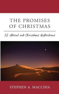 portada The Promises of Christmas: 25 Advent and Christmas Reflections for All who Wait, Watch, and Wonder Once More (en Inglés)