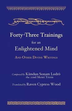 portada Forty-Three Trainings for an Enlightened Mind (en Inglés)