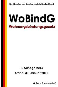 portada Wohnungsbindungsgesetz - WoBindG (en Alemán)