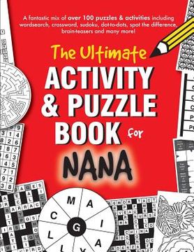 portada The Ultimate Activity & Puzzle Book for Nana (in English)