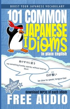 portada 101 Common Japanese Idioms in Plain English (in English)