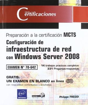 portada Windows server 2008. examen mcts 70-642