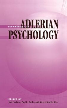 portada Techniques in Adlerian Psychology (en Inglés)