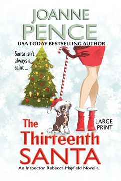portada The Thirteenth Santa - a Novella [Large Print]: An Inspector Rebecca Mayfield Mystery Novella (The Rebecca Mayfield Mysteries) (in English)