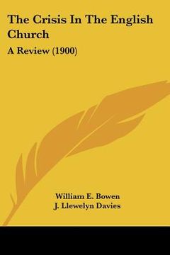 portada the crisis in the english church: a review (1900) (en Inglés)