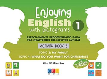 portada E. P. -Enjoying Eng. With Pictograms, 2. Activity Book