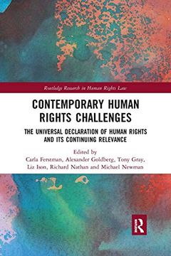 portada Contemporary Human Rights Challenges (Routledge Research in Human Rights Law) (en Inglés)