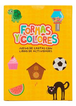 portada Formas y colores - Cartas con libro de actividades