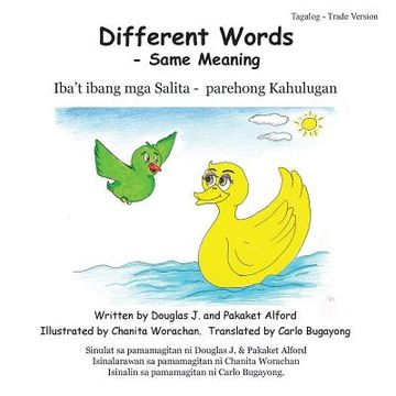 portada Different Words - Same Meaning Tagalog Trade Version (en Tagalo)