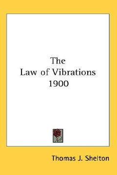 portada the law of vibrations 1900 (en Inglés)
