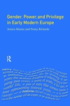 portada Gender, Power and Privilege in Early Modern Europe: 1500 - 1700 (en Inglés)