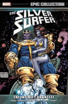 portada Silver Surfer Epic Collection: The Infinity Gauntlet (in English)