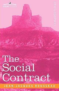 portada the social contract (en Inglés)