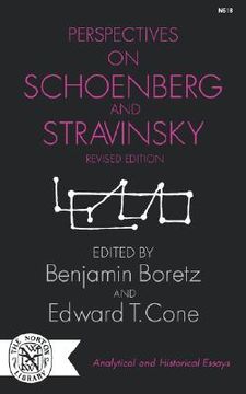 portada perspectives on schoenberg and stravinsky (en Inglés)