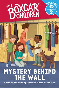 portada Mystery Behind the Wall (Boxcar Children: Time to Read, Level 2) (en Inglés)