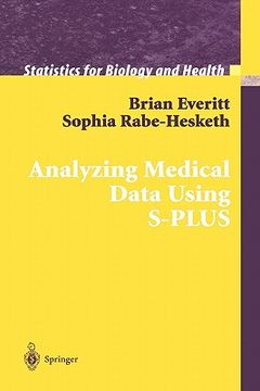 portada analyzing medical data using s-plus (en Inglés)