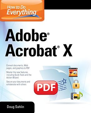 portada How to do Everything Adobe Acrobat x (in English)