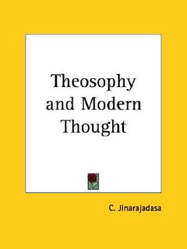 portada theosophy and modern thought (en Inglés)