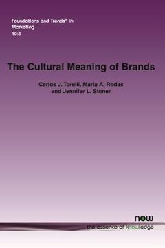 portada The Cultural Meaning of Brands (en Inglés)