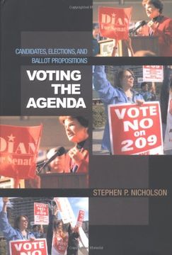 portada Voting the Agenda: Candidates, Elections, and Ballot Propositions (en Inglés)
