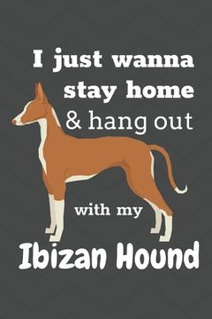 portada I just wanna stay home & hang out with my Ibizan Hound: For Ibizan Hound Dog Fans