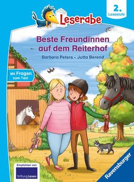 portada Beste Freundinnen auf dem Reiterhof - Lesen Lernen mit dem Leserabe - Erstlesebuch - Kinderbuch ab 7 Jahren - Lesen Üben 2. Klasse (Leserabe 2. Klasse) (in German)