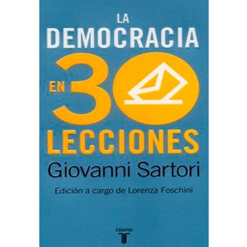 portada DEMOCRACIA EN TREINTA LECCIONES (in Spanish)