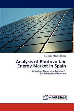 portada analysis of photovoltaic energy market in spain (en Inglés)