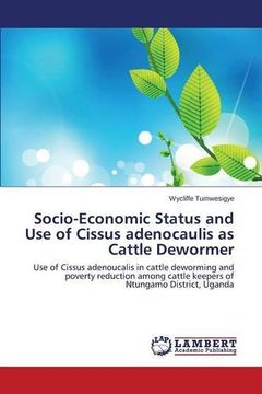 portada Socio-Economic Status and Use of Cissus adenocaulis as Cattle Dewormer