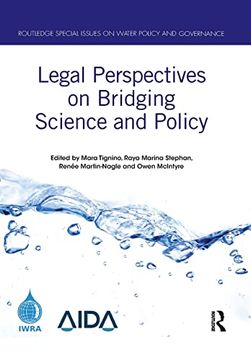 portada Legal Perspectives on Bridging Science and Policy (Routledge Special Issues on Water Policy and Governance) (in English)