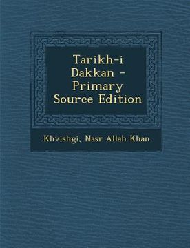 portada Tarikh-I Dakkan (en Urdu)