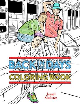 portada Back in the Days Coloring Book (en Inglés)