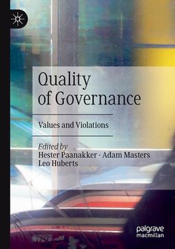 portada Quality of Governance: Values and Violations (en Inglés)
